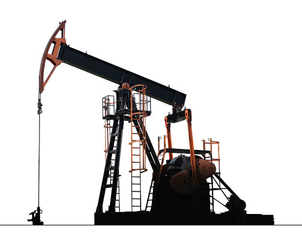istock isolated oil well pump 148981228