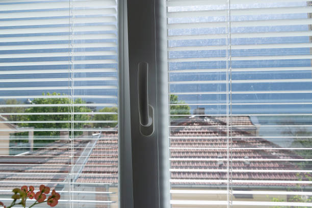 istock Close up of an interior window after the rain 1489815518