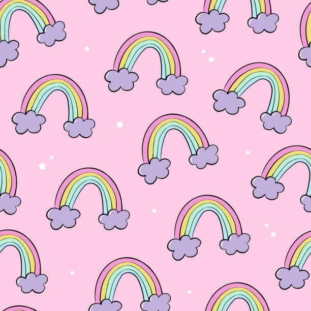 Indy Pattern Rainbow 60+ Rainbowpattern Illustrations, Royalty-Free Vector Graphics & Clip ...