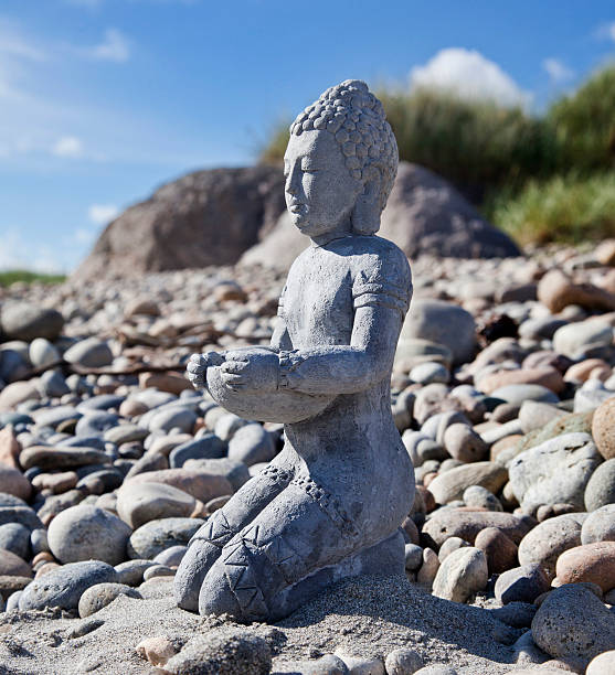 istock Buddha Figurine In The Nature 148982792