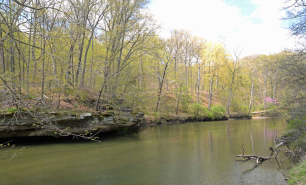 istock Big Pine Creek, Warren County, Indiana 2023 1489828091