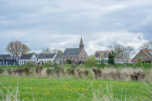 istock view on Gellicum in the Netherlands 1489844391