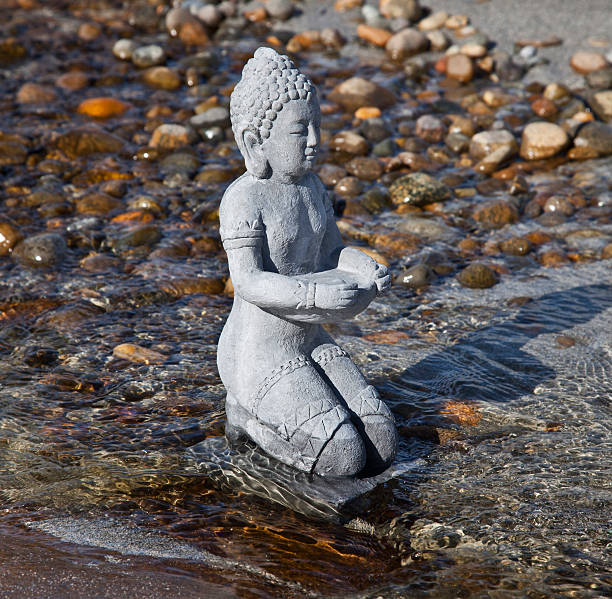 istock Buddha Figurine In The Nature 148984478
