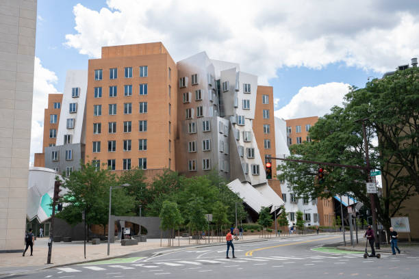 stata center - massachusetts institute of technology imagens e fotografias de stock