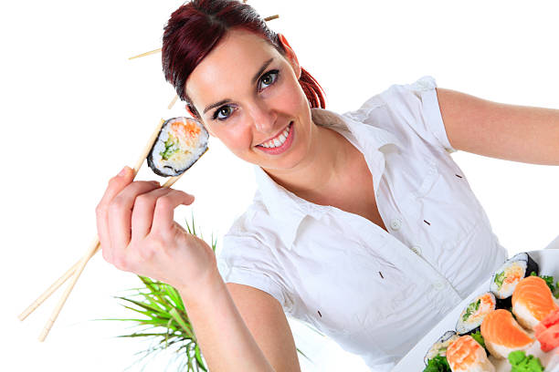 istock Sushi Woman 148989808