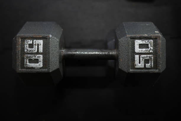 istock Equipments that you can find in a Gym, Rusty weights 1489901481