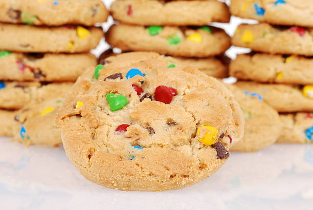 istock Closeup of chocolate chip candy cookies 148992084