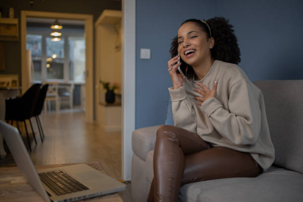 istock Woman working from home 1489926690