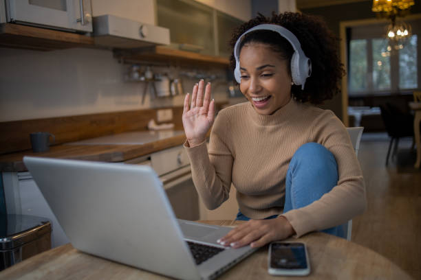 istock Woman working from home 1489926734
