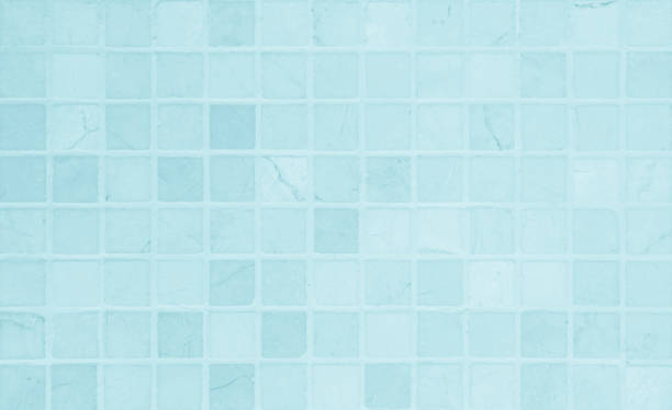 istock White or Blue ceramic wall and floor tiles abstract background. Design geometric mosaic texture for the decoration of the bedroom. Simple seamless pattern for backdrop advertising banner poster or web 1489927517