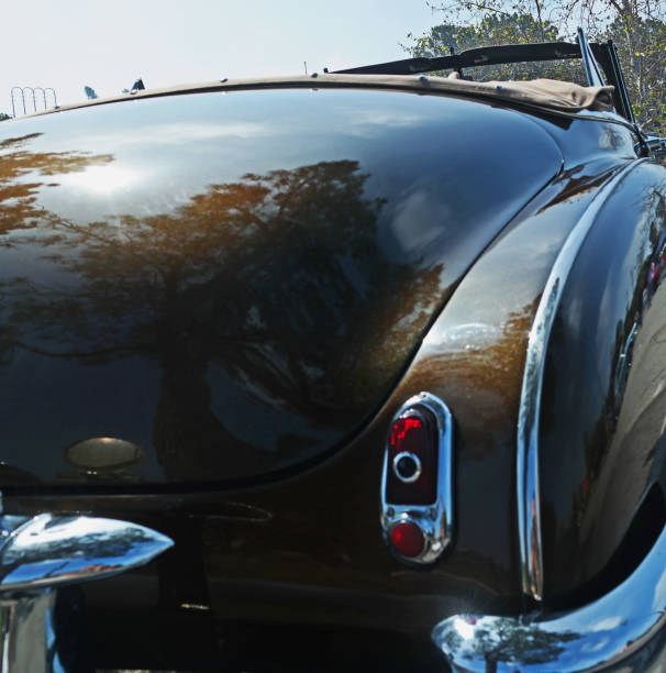 istock Taillight, Fender, and Trunk on Brown Car 1489945334