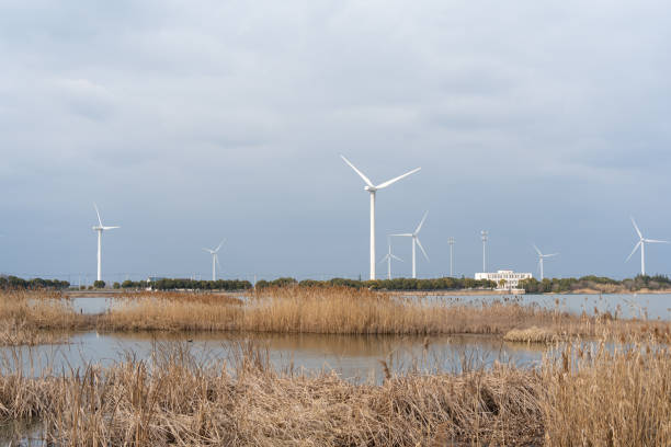 istock Wind turbines in the suburbs 1489953215