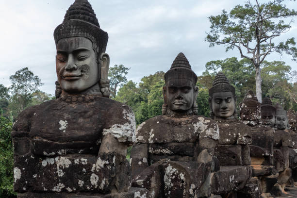 istock Angkor Thom South Gate or Tonle Om Gate 1489953932