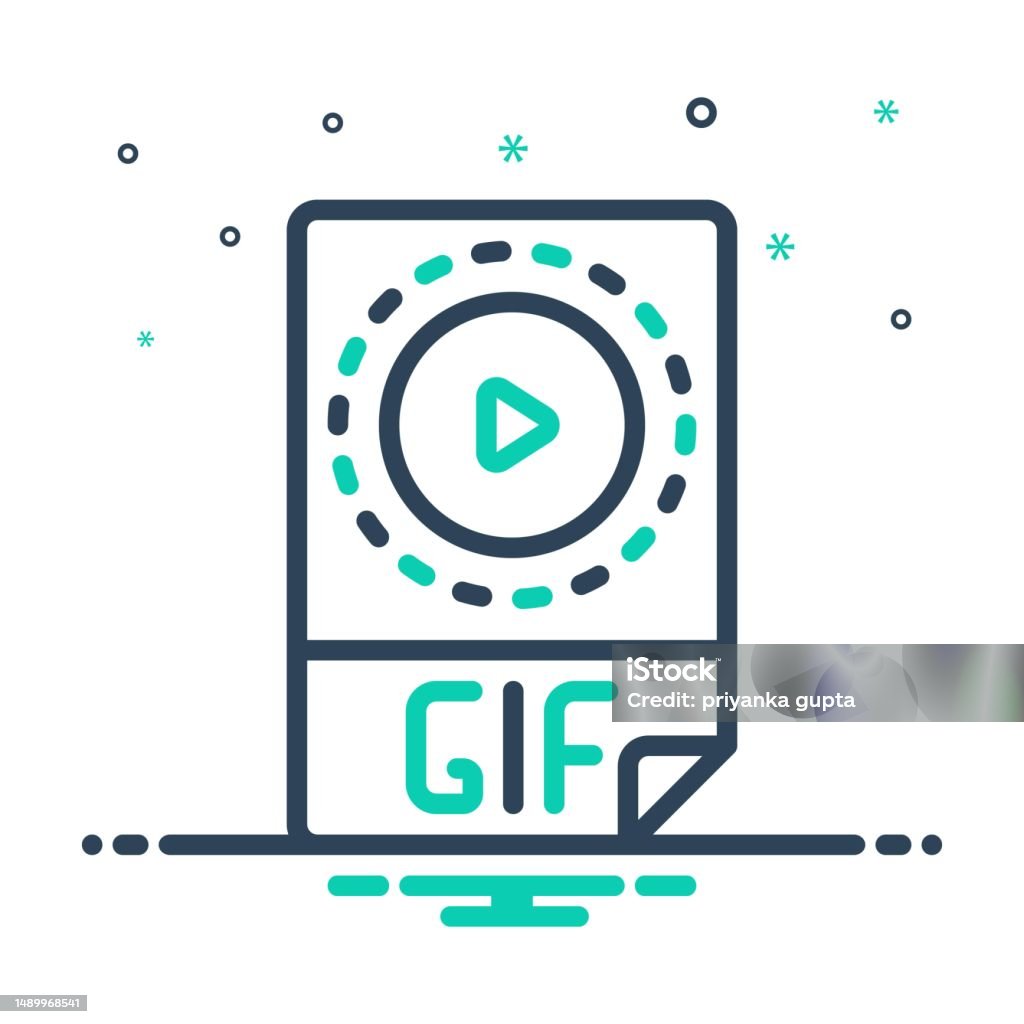 Gif File Uplaoder Image Gif File Stock Illustration - Download Image Now - Gif - File Format ...