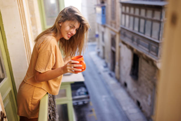 istock Starting the day with coffee and beautiful view 1489978570