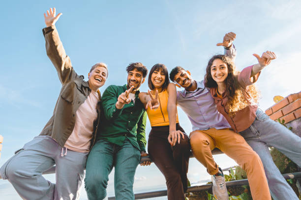 istock Multiracial Group of Friends Celebrating Together 1489980294