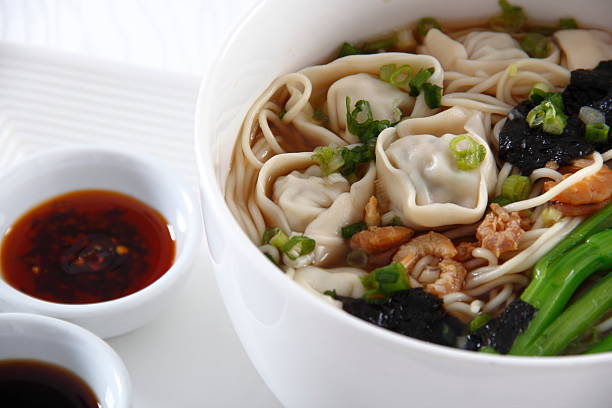 Noodles stock photo