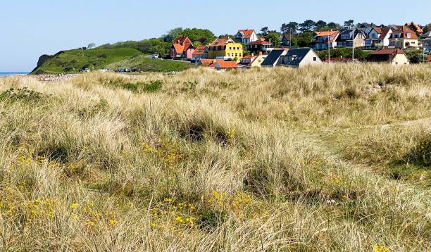 istock Idyllic Hundested Village by the sea 1489982748