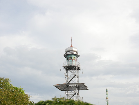 Demak tower in Masjid Agung Demak, Indonesia Stock photo