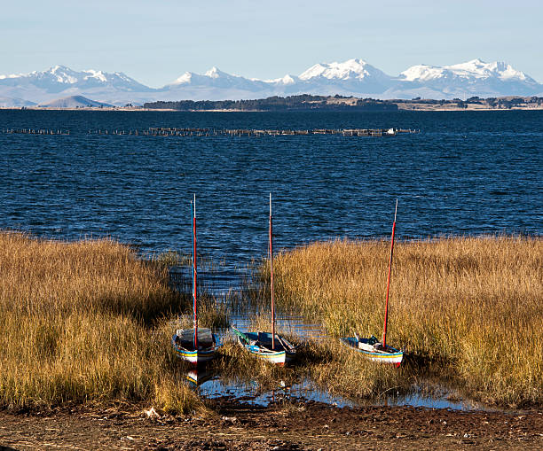 istock Andes on the horizon, Titicaca, Peru 149000657