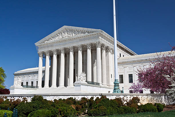 istock US Supreme Court, Washington DC. Clear blue sky. 149001145