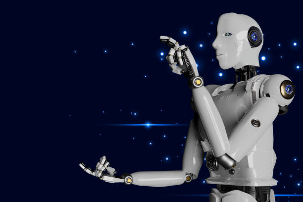 istock AI Technology CHAT to people help to touch touching UI screen interface point to the point that needs to corrected New technology in IOT business industry AI 1490026842