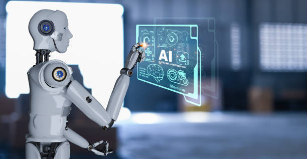 istock AI Technology CHAT to people help to touch touching UI screen interface point to the point that needs to corrected New technology in IOT business industry AI 1490026843