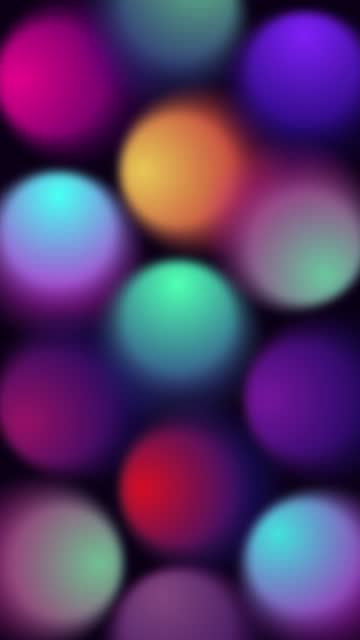 Colored blinking blurred light spots.