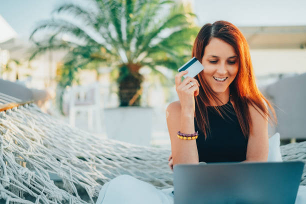 istock Tourist on summer vacation combining work and leisure 1490043191