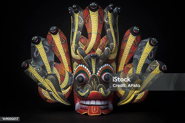 Raksha Dwi Naga Stockfoto und mehr Bilder von Sri Lanka - Sri Lanka, Teufel, Maske