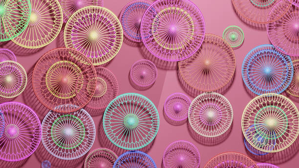 pattern of circles abstract backgorund The pattern of circles abstract backgorund life stile stock pictures, royalty-free photos & images