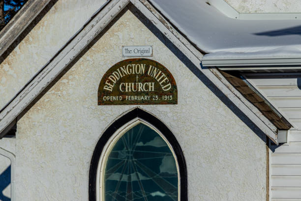 Histroic Churches located in Balazc in Rocky View County Alberta Canada