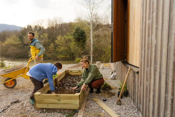 istock Working on our organic garden 1490054713