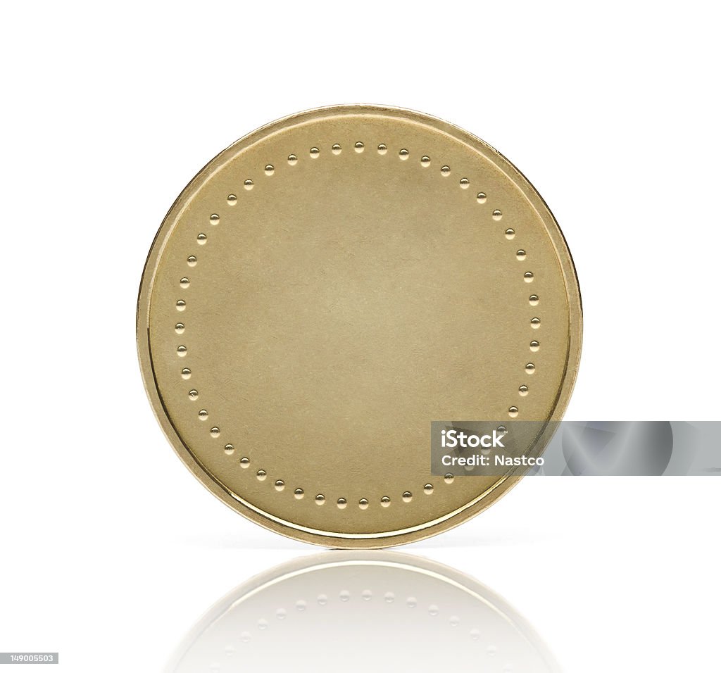 Pièce d'or vide - Photo de Médaille d'or libre de droits
