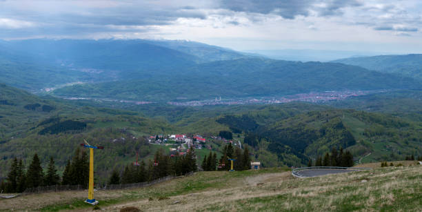 istock Jiu Valley and surrounding mountains. 1490072287