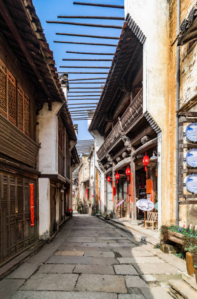 istock Ancient historical town in South China 1490080577