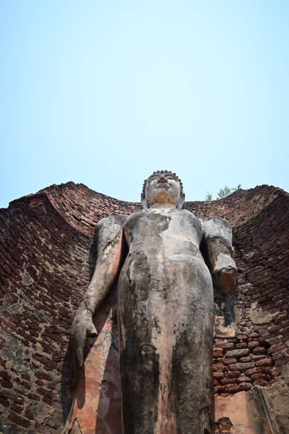 istock Wat Mahathat temple, Sukhothai Historical Park, Thailand 1490090579