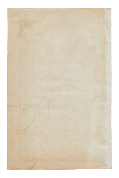 istock Vintage background of old paper texture isolated 1490092202