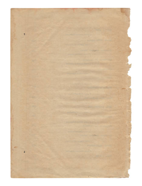 istock Vintage background of old paper texture isolated 1490094413