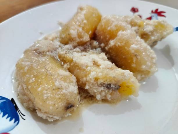istock Banana culinary is cooked with coconut milk 1490101004