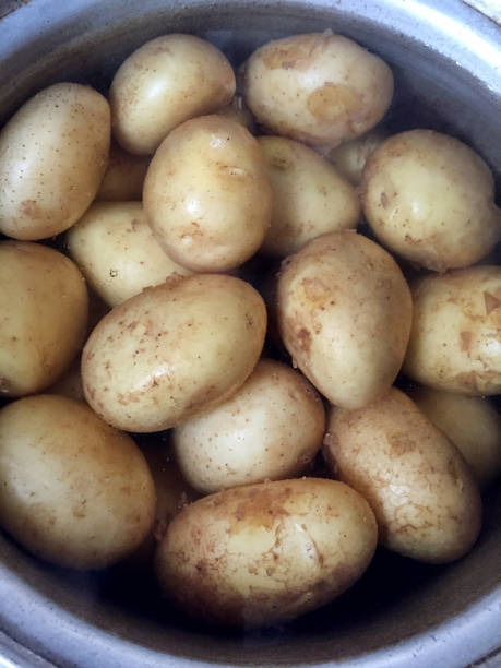 istock Potatoes boiling in water in cooking pan 1490107711