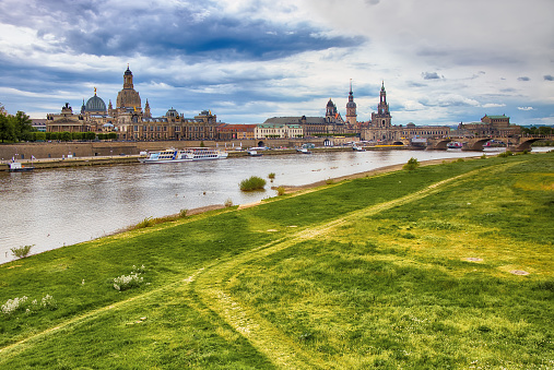 Dresden old town panorama HDR
