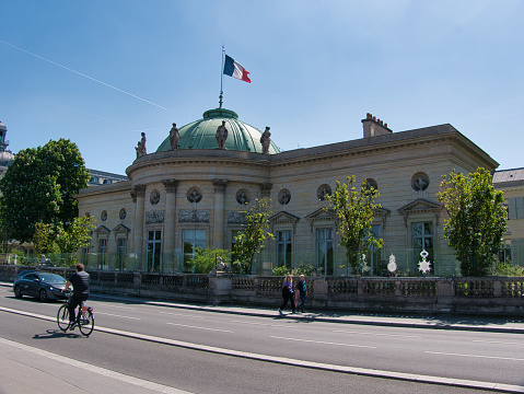 Paris, France - May 3, 2023: view on National museum of the Legion of Honour and of orders of chivalry
