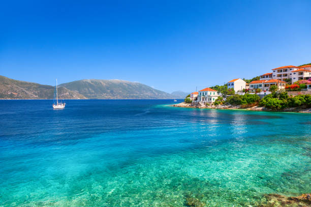 istock Fiskardo village, Kefalonia island, Greece 1490116317