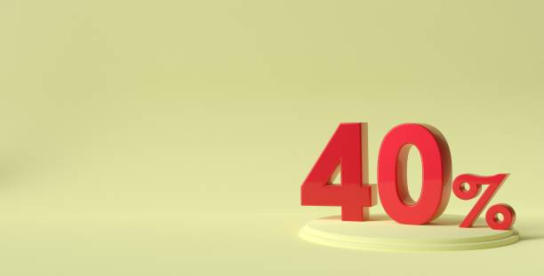 istock Mega sale up to 50 off, creative poster, 3D typographical background with place for text 1490119432