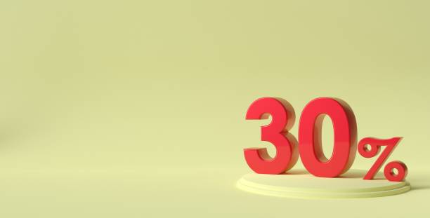 istock Mega sale up to 50 off, creative poster, 3D typographical background with place for text 1490120120