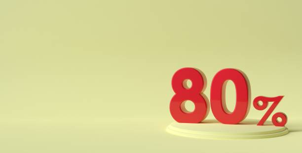 istock Mega sale up to 50 off, creative poster, 3D typographical background with place for text 1490120140