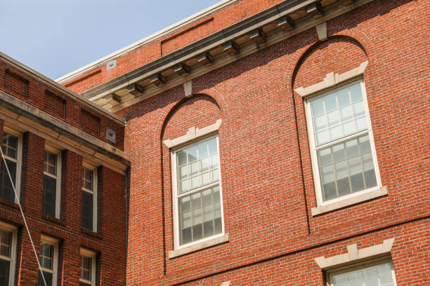 istock Building brick symbolizes strength, construction, and durability. It represents the foundation, stability, and the process of building and creating structures 1490120544