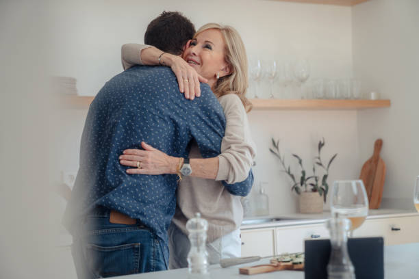 istock Mature woman preparing food 1490123777