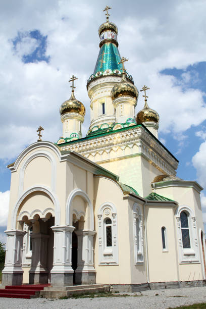 La chiesa di Blaga Marija Sremski Karlovci Serbia - foto stock